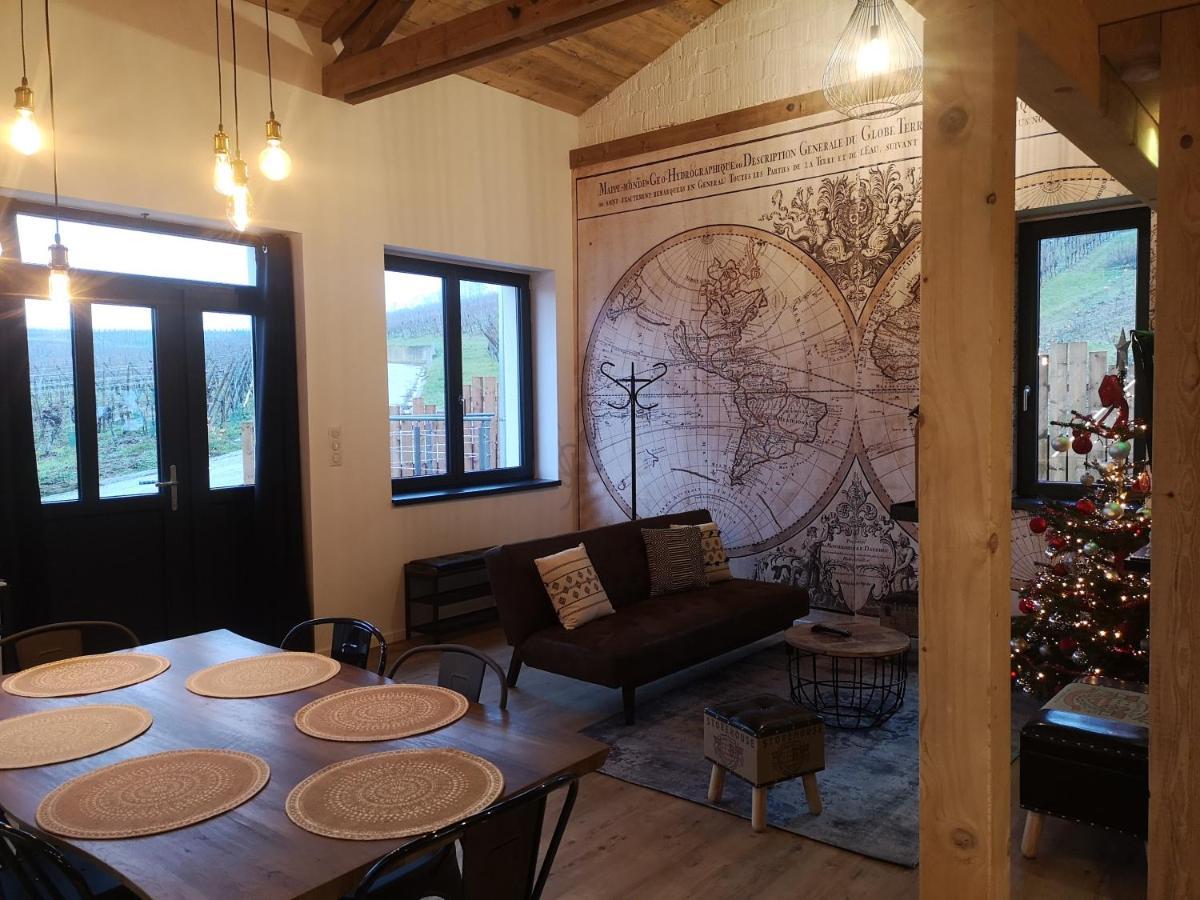 Cocon De Caractere Au Coeur Des Vignes Alsaciennes Apartment เบิร์กไฮม์ ภายนอก รูปภาพ